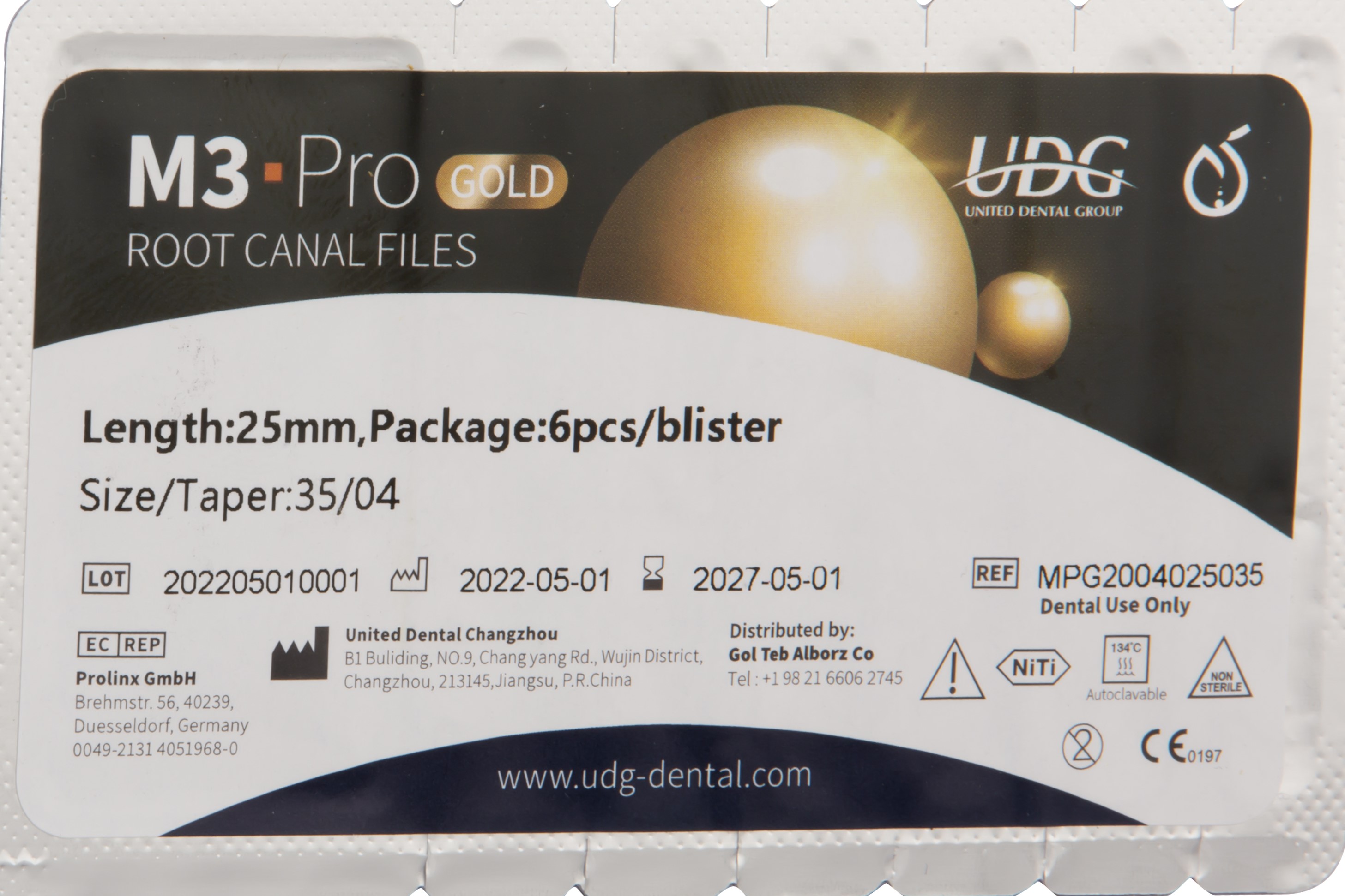 فایل روتاری ام تری پرو گلد (%4*35) M3 Pro Gold